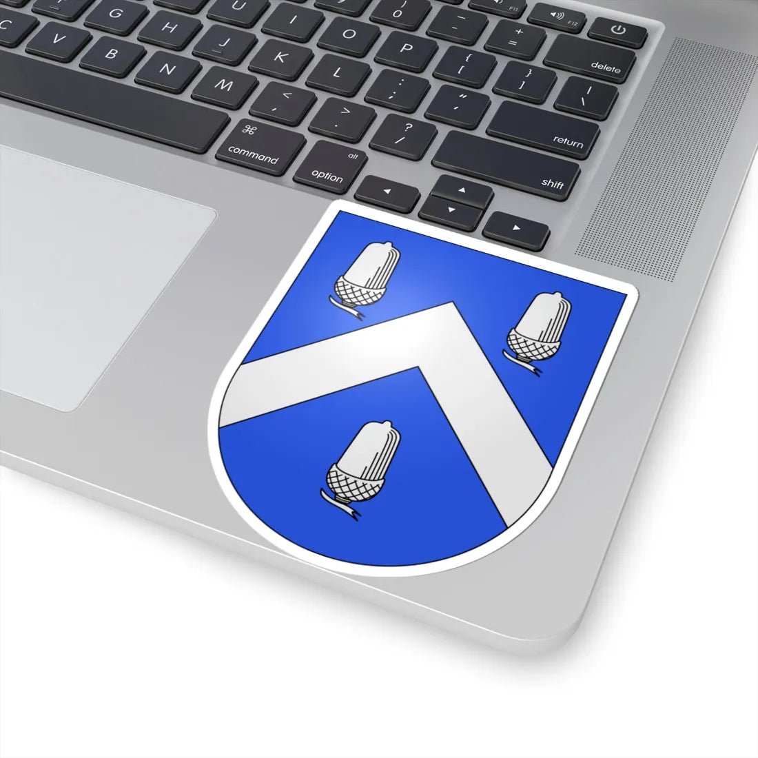 Reverolle-coat of arms (Switzerland) (Coat of Arms) STICKER Vinyl Kiss-Cut Decal - The Sticker Space