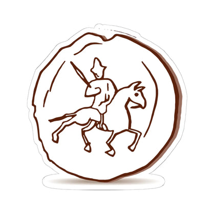 Печать Александра Наримонтовича Revers (Belarus) (Coat of Arms) STICKER Vinyl Kiss-Cut Decal 6 Inch White - The Sticker Space