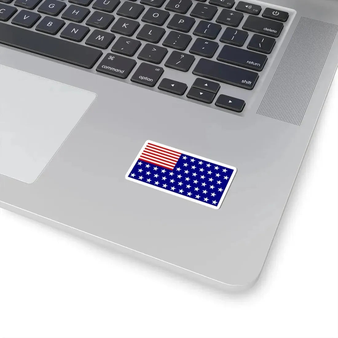 Reverse US Flag (United States) STICKER Vinyl Kiss-Cut Decal - The Sticker Space