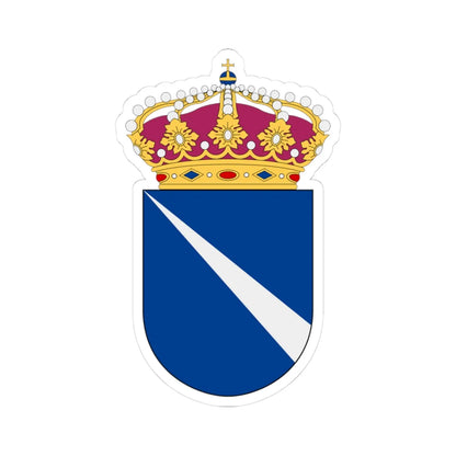 Revisorsinspektionen vapen (Sweden) (Coat of Arms) STICKER Vinyl Kiss-Cut Decal 3 Inch White - The Sticker Space