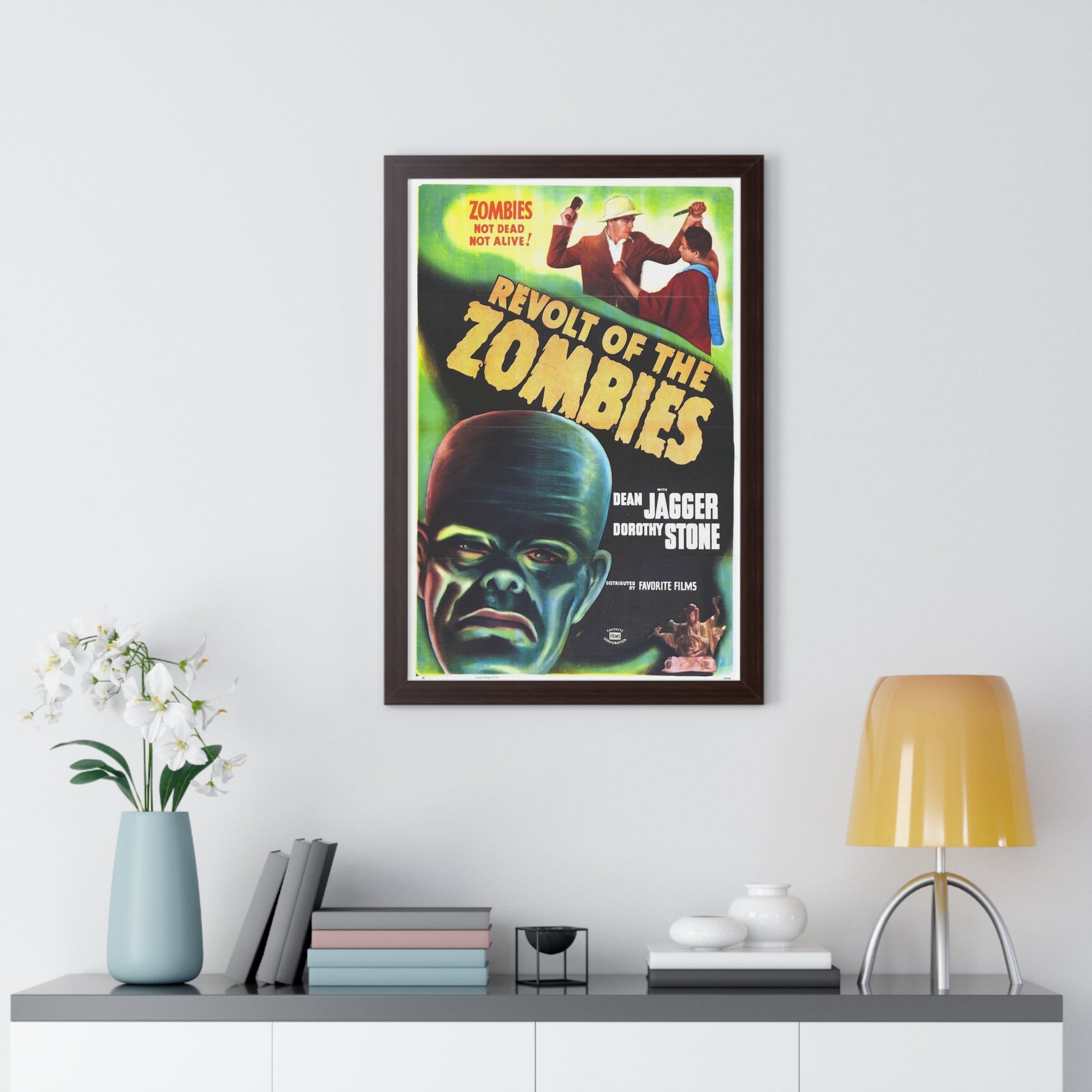 REVOLT OF THE ZOMBIES 1936 - Framed Movie Poster-The Sticker Space