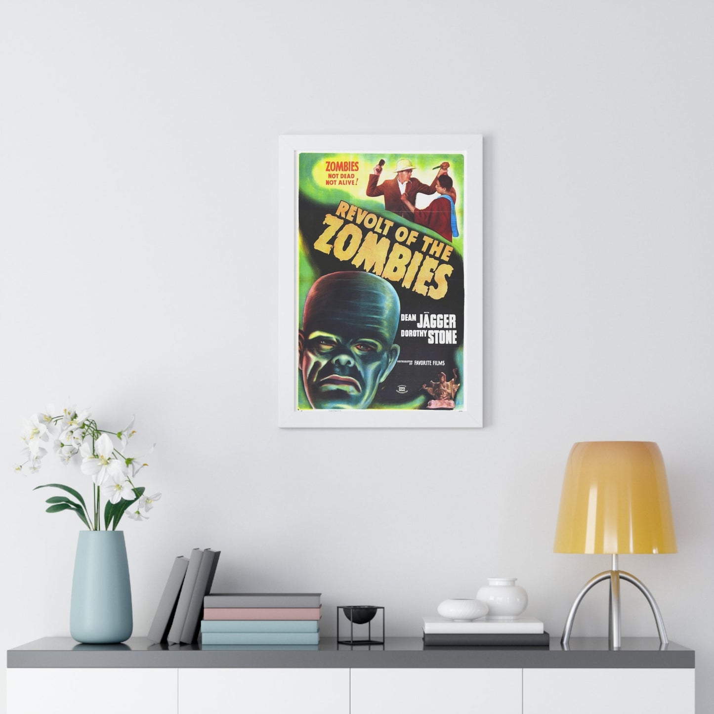 REVOLT OF THE ZOMBIES 1936 - Framed Movie Poster-The Sticker Space