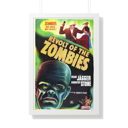 REVOLT OF THE ZOMBIES 1936 - Framed Movie Poster-20" x 30"-The Sticker Space