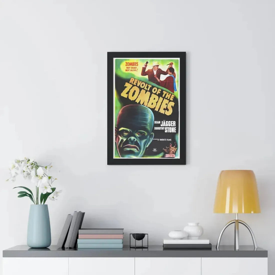 REVOLT OF THE ZOMBIES 1936 - Framed Movie Poster - The Sticker Space