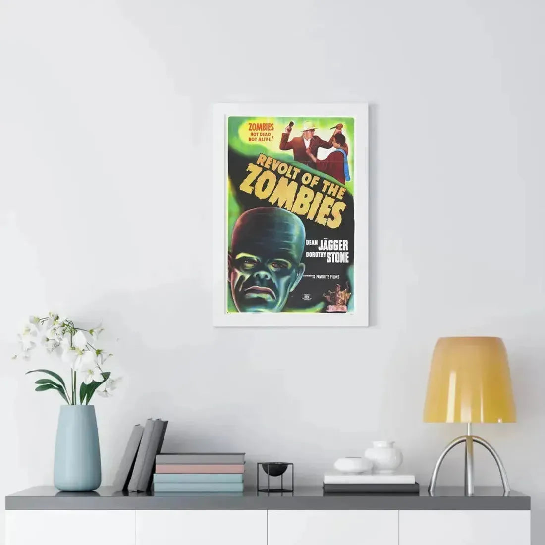 REVOLT OF THE ZOMBIES 1936 - Framed Movie Poster - The Sticker Space