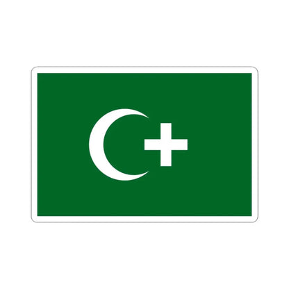 Revolution flag of Egypt 1919 (Egypt) STICKER Vinyl Kiss-Cut Decal 3 Inch White - The Sticker Space