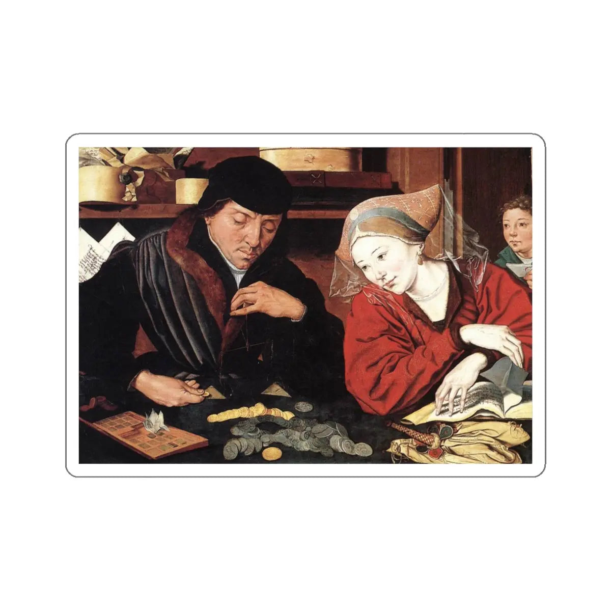 SKU:24448849641778154963 Sticker types:White Shape:Die-Cut Sizes:3" × 3"