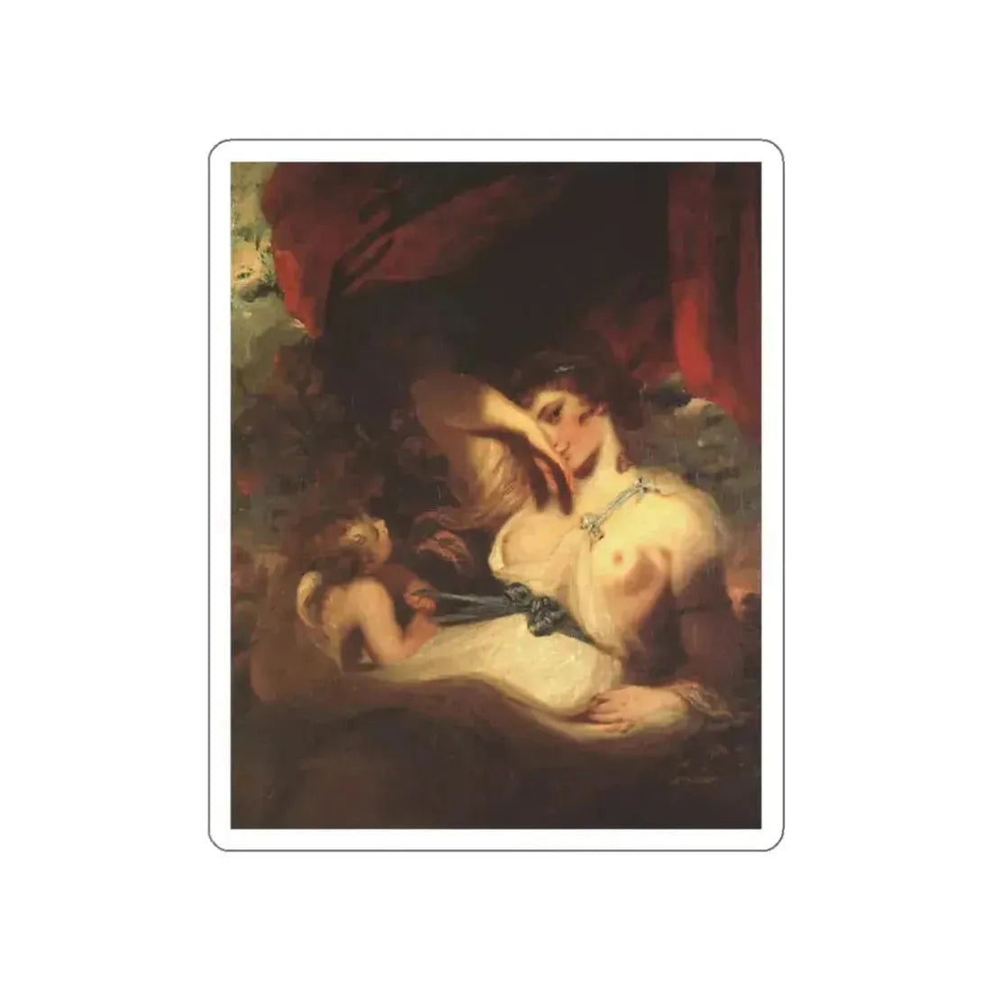 REYNOLDS, Sir Joshua - 1 (Artwork) STICKER Vinyl Die-Cut Decal White Die-Cut 2 Inch - The Sticker Space