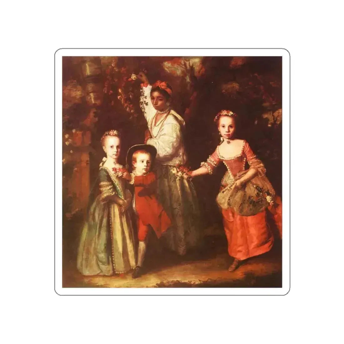 REYNOLDS, Sir Joshua - 17 (Artwork) STICKER Vinyl Die-Cut Decal White Die-Cut 2 Inch - The Sticker Space