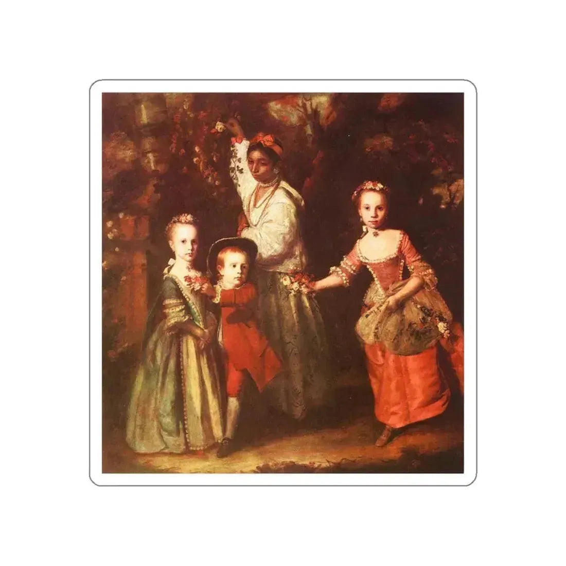 REYNOLDS, Sir Joshua - 17 (Artwork) STICKER Vinyl Die-Cut Decal White Die-Cut 6 Inch - The Sticker Space