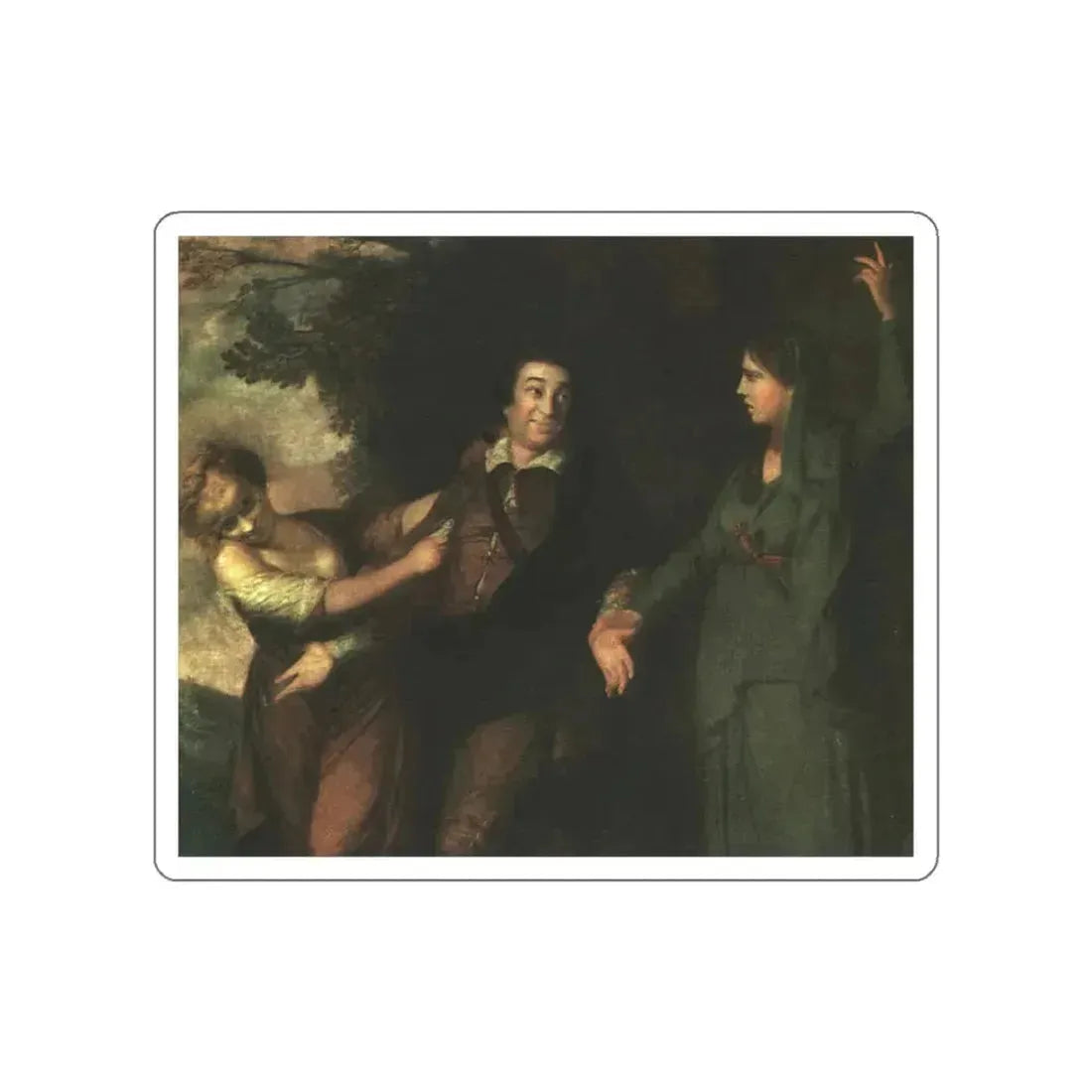 REYNOLDS, Sir Joshua - 4 (Artwork) STICKER Vinyl Die-Cut Decal White Die-Cut 3 Inch - The Sticker Space