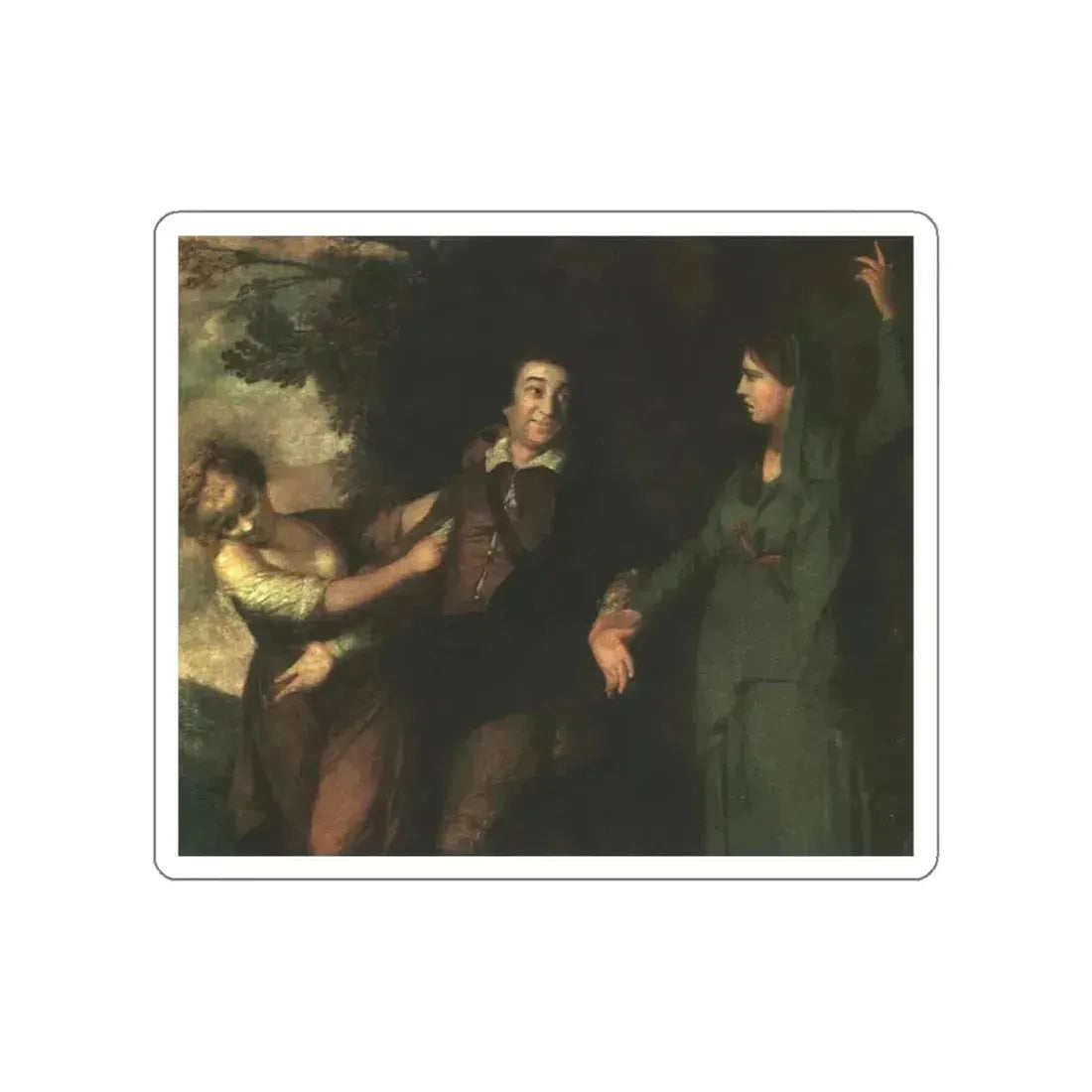 REYNOLDS, Sir Joshua - 4 (Artwork) STICKER Vinyl Die-Cut Decal White Die-Cut 4 Inch - The Sticker Space