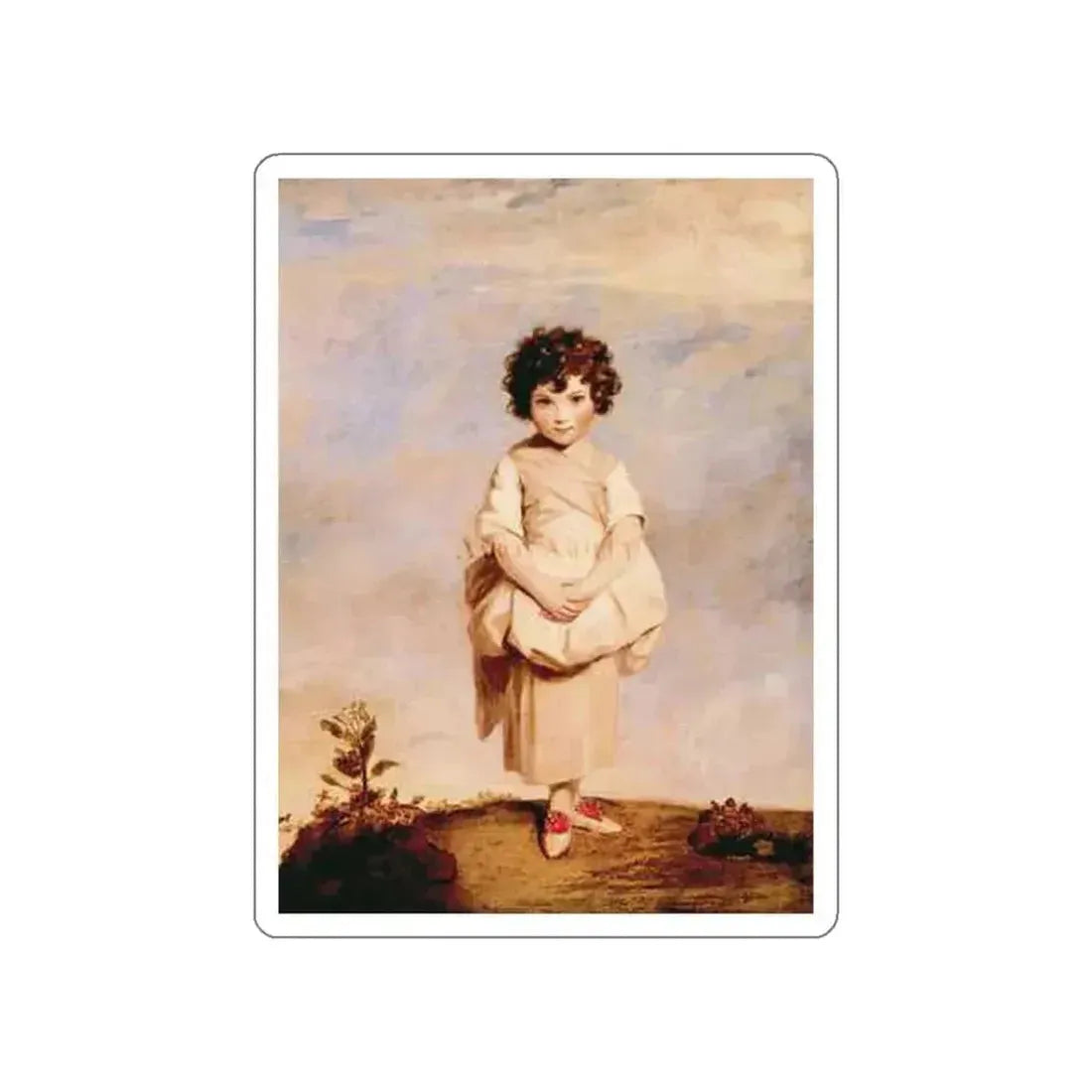 REYNOLDS, Sir Joshua - Collina (Artwork) STICKER Vinyl Die-Cut Decal White Die-Cut 3 Inch - The Sticker Space