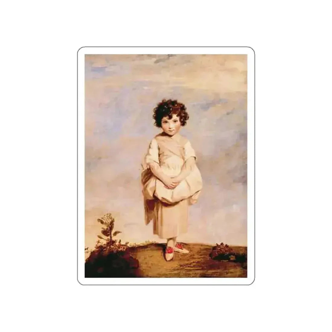 REYNOLDS, Sir Joshua - Collina (Artwork) STICKER Vinyl Die-Cut Decal White Die-Cut 6 Inch - The Sticker Space