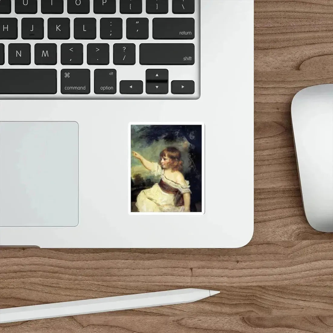 REYNOLDS, Sir Joshua - Master Hare (Artwork) STICKER Vinyl Die-Cut Decal - The Sticker Space