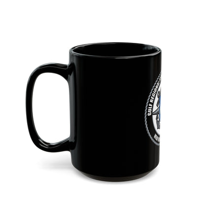 RFTC New Orleans Louisiana (U.S. Coast Guard) Black Coffee Mug-The Sticker Space