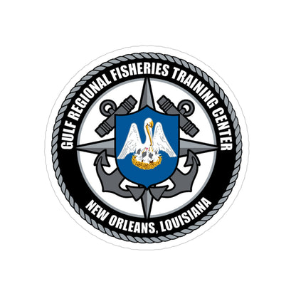 RFTC New Orleans Louisiana (U.S. Coast Guard) Transparent STICKER Die-Cut Vinyl Decal-5 Inch-The Sticker Space