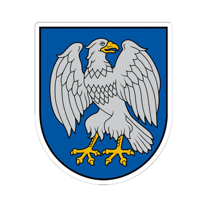 Ērgļu novads COA (Latvia) (Coat of Arms) STICKER Vinyl Kiss-Cut Decal - The Sticker Space