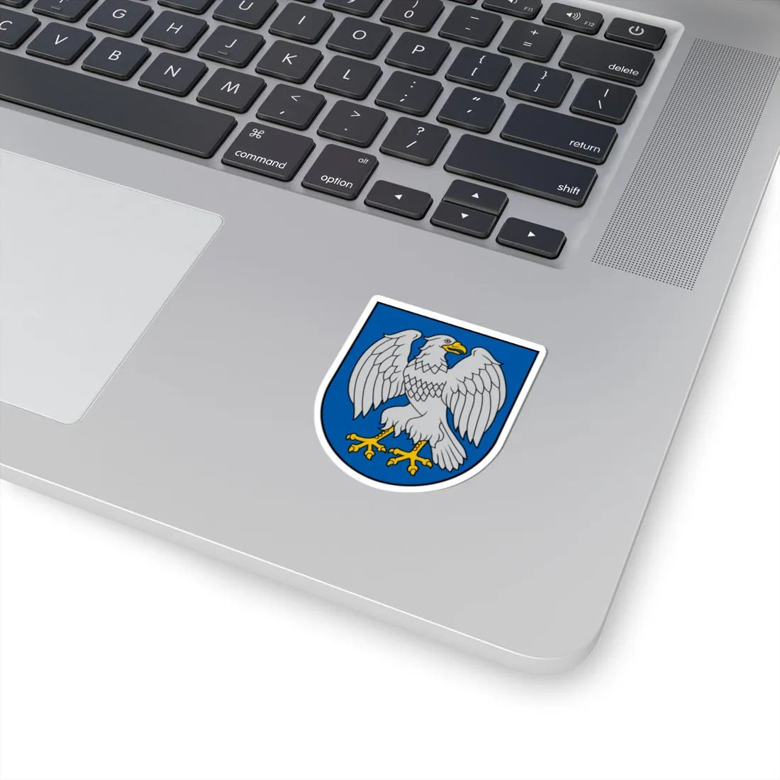 Ērgļu novads COA (Latvia) (Coat of Arms) STICKER Vinyl Kiss-Cut Decal - The Sticker Space