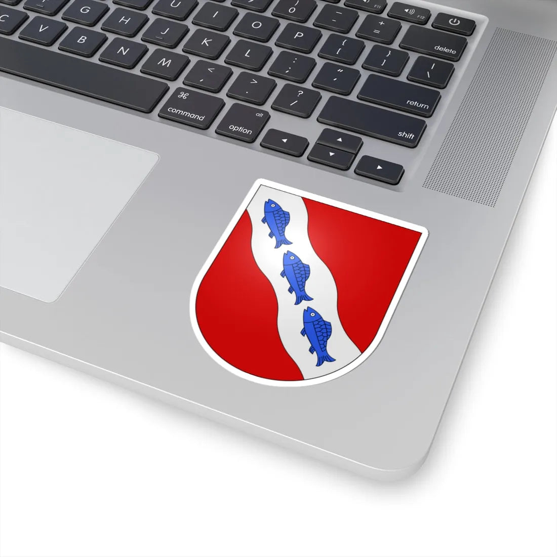 Rheineck-coat of arms (Switzerland) (Coat of Arms) STICKER Vinyl Kiss-Cut Decal - The Sticker Space