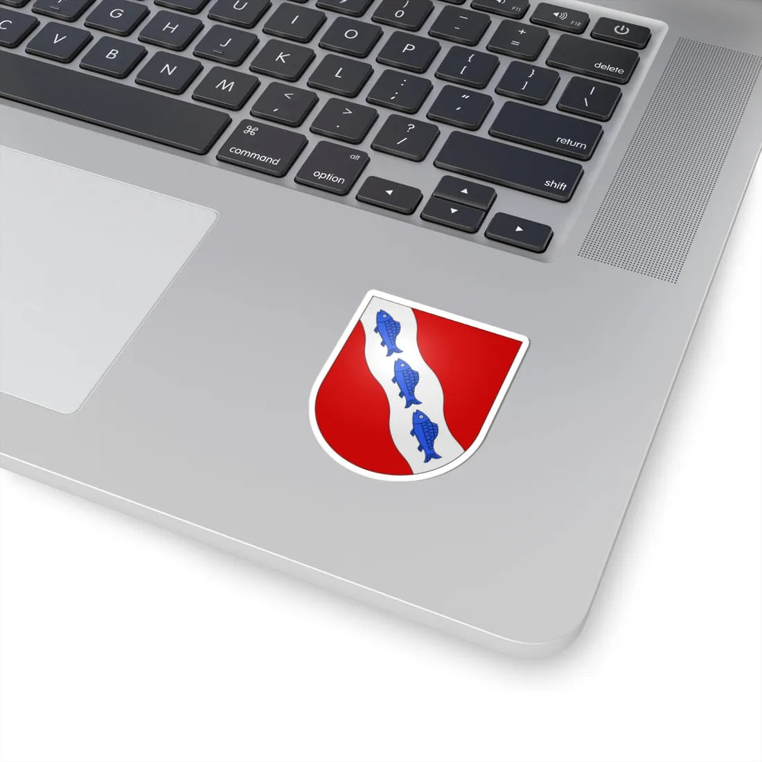 Rheineck-coat of arms (Switzerland) (Coat of Arms) STICKER Vinyl Kiss-Cut Decal - The Sticker Space