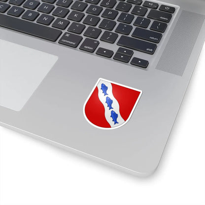 Rheineck-coat of arms (Switzerland) (Coat of Arms) STICKER Vinyl Kiss-Cut Decal - The Sticker Space