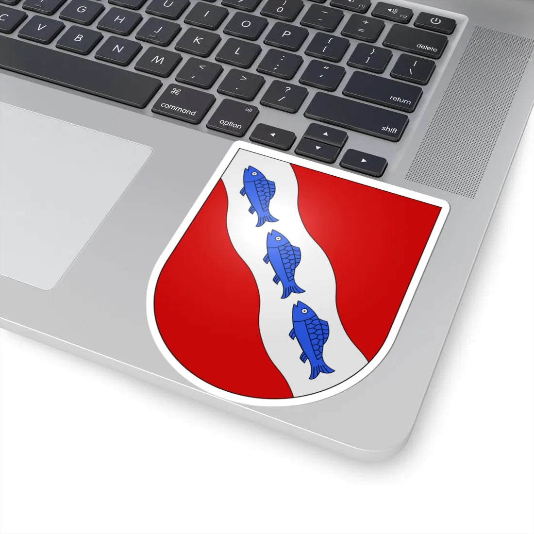 Rheineck-coat of arms (Switzerland) (Coat of Arms) STICKER Vinyl Kiss-Cut Decal - The Sticker Space