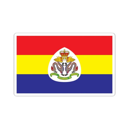 RHKR camp flag (China) STICKER Vinyl Kiss-Cut Decal 2 Inch White - The Sticker Space