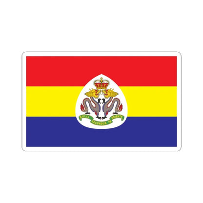 RHKR camp flag (China) STICKER Vinyl Kiss-Cut Decal 3 Inch White - The Sticker Space