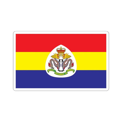 RHKR camp flag (China) STICKER Vinyl Kiss-Cut Decal 4 Inch White - The Sticker Space