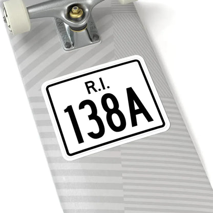 Rhode Island 138A (Rhode Island) (Road Sign) STICKER Vinyl Kiss-Cut Decal - The Sticker Space