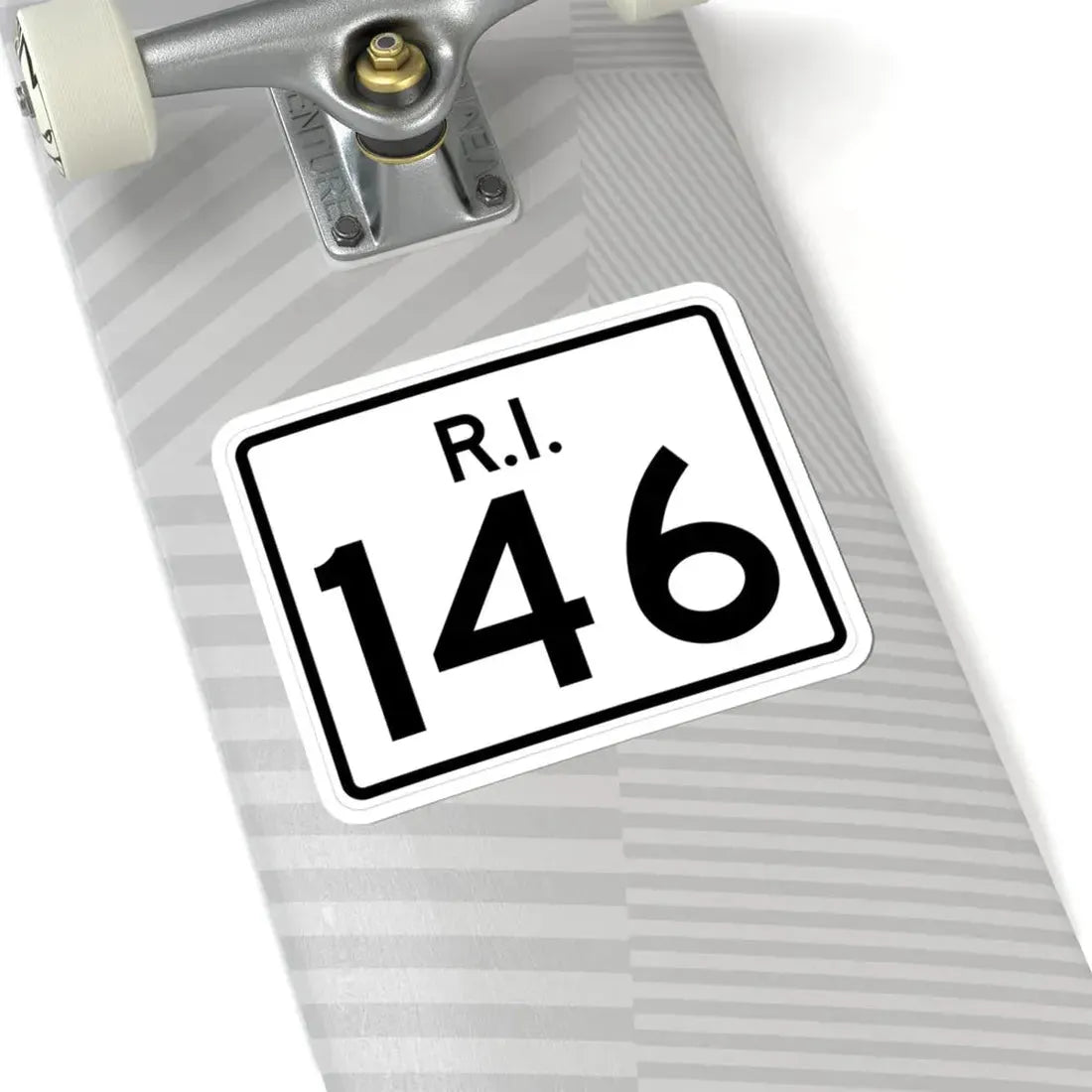 Rhode Island 146 (Rhode Island) (Road Sign) STICKER Vinyl Kiss-Cut Decal - The Sticker Space