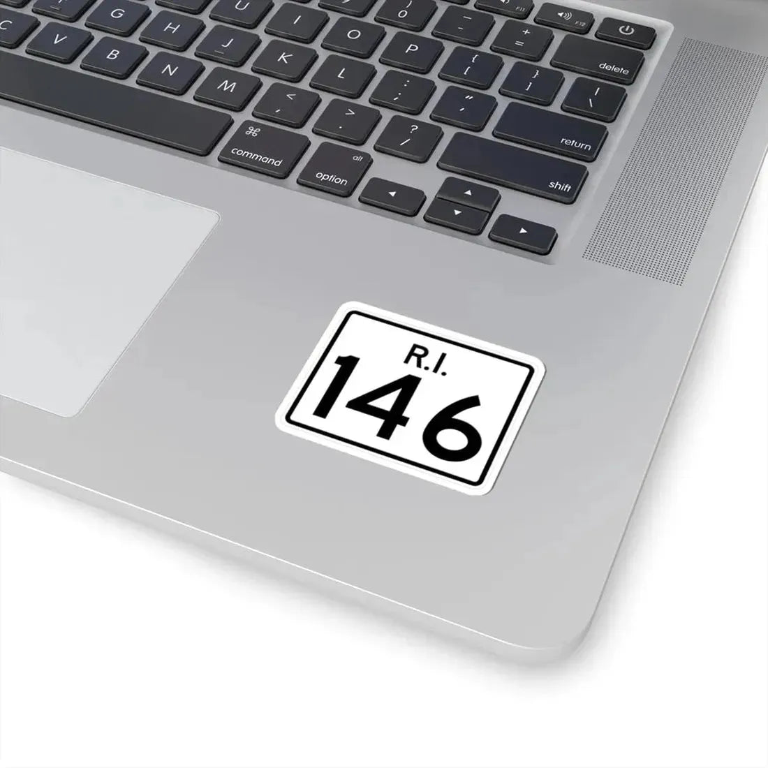 Rhode Island 146 (Rhode Island) (Road Sign) STICKER Vinyl Kiss-Cut Decal - The Sticker Space
