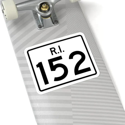 Rhode Island 152 (Rhode Island) (Road Sign) STICKER Vinyl Kiss-Cut Decal - The Sticker Space