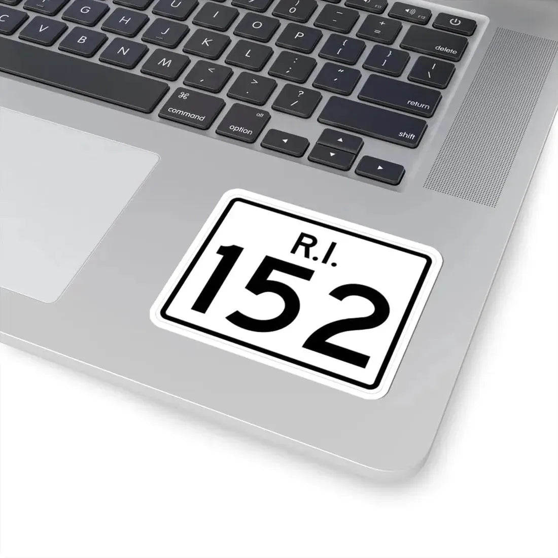 Rhode Island 152 (Rhode Island) (Road Sign) STICKER Vinyl Kiss-Cut Decal - The Sticker Space