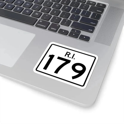 Rhode Island 179 (Rhode Island) (Road Sign) STICKER Vinyl Kiss-Cut Decal - The Sticker Space