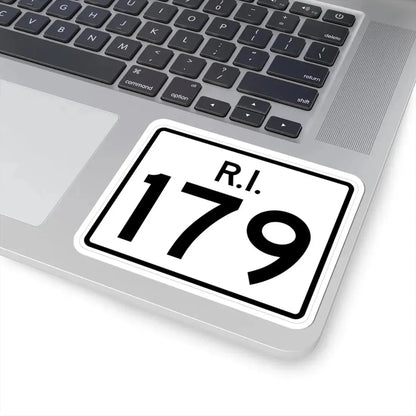 Rhode Island 179 (Rhode Island) (Road Sign) STICKER Vinyl Kiss-Cut Decal - The Sticker Space