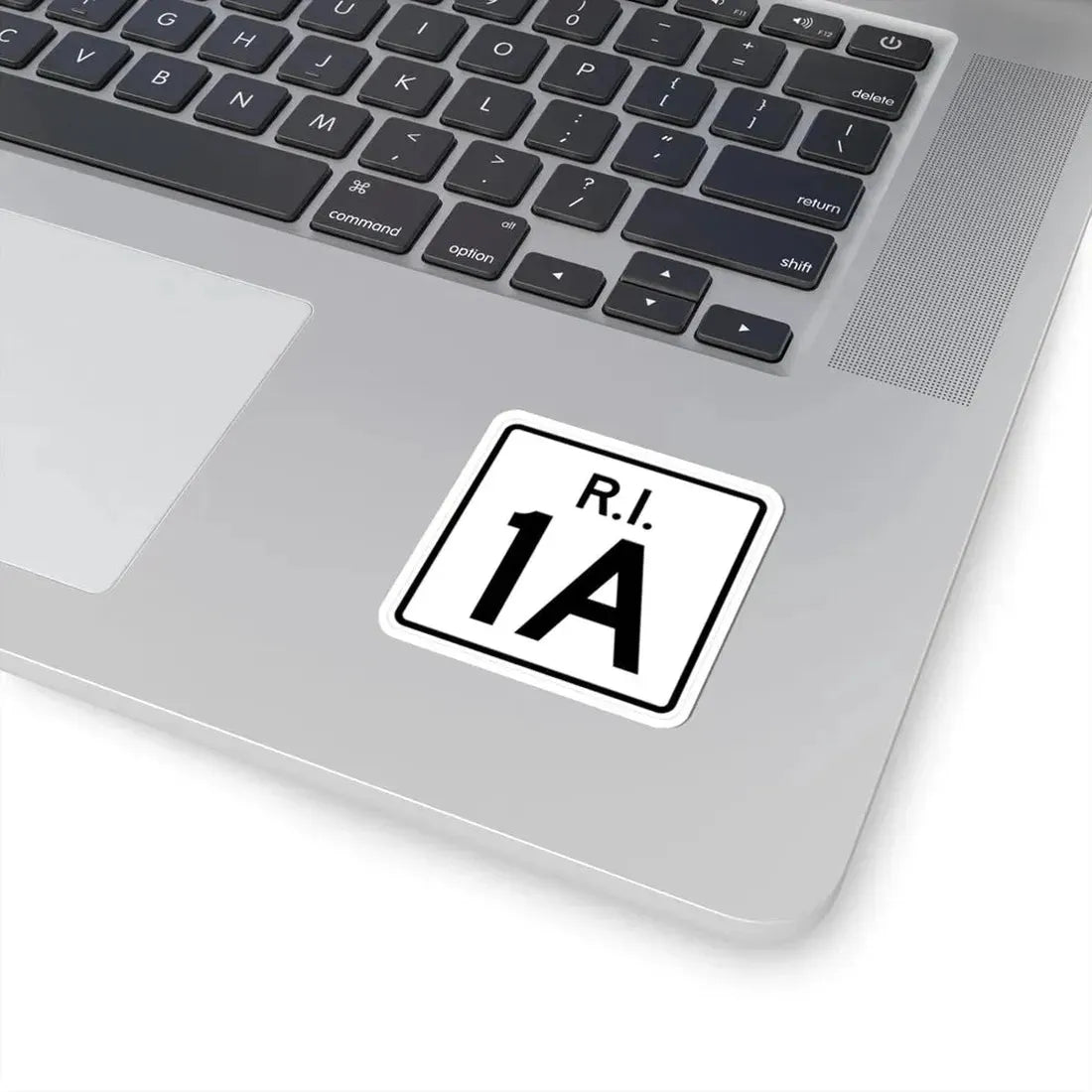Rhode Island 1A (Rhode Island) (Road Sign) STICKER Vinyl Kiss-Cut Decal - The Sticker Space