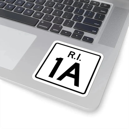 Rhode Island 1A (Rhode Island) (Road Sign) STICKER Vinyl Kiss-Cut Decal - The Sticker Space