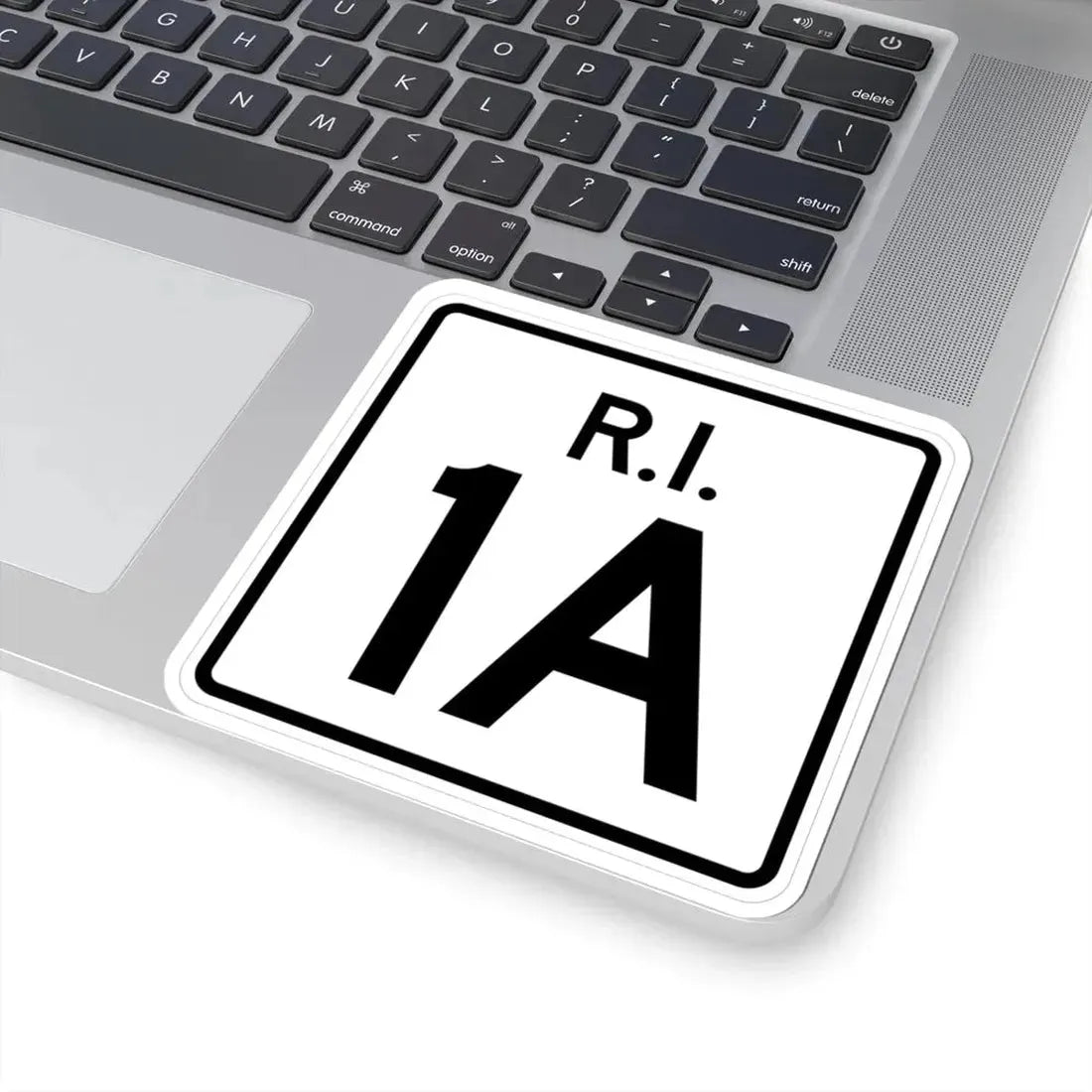 Rhode Island 1A (Rhode Island) (Road Sign) STICKER Vinyl Kiss-Cut Decal - The Sticker Space