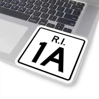 Rhode Island 1A (Rhode Island) (Road Sign) STICKER Vinyl Kiss-Cut Decal - The Sticker Space