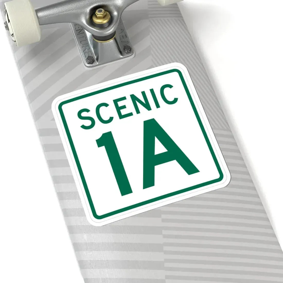 Rhode Island 1A Scenic (Rhode Island) (Road Sign) STICKER Vinyl Kiss-Cut Decal - The Sticker Space