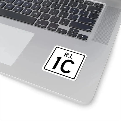 Rhode Island 1C (Rhode Island) (Road Sign) STICKER Vinyl Kiss-Cut Decal - The Sticker Space