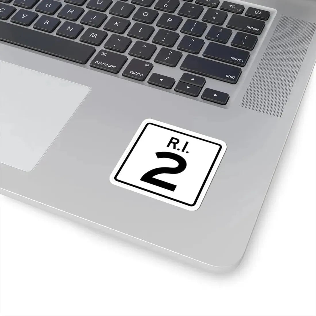 Rhode Island 2 (Rhode Island) (Road Sign) STICKER Vinyl Kiss-Cut Decal - The Sticker Space