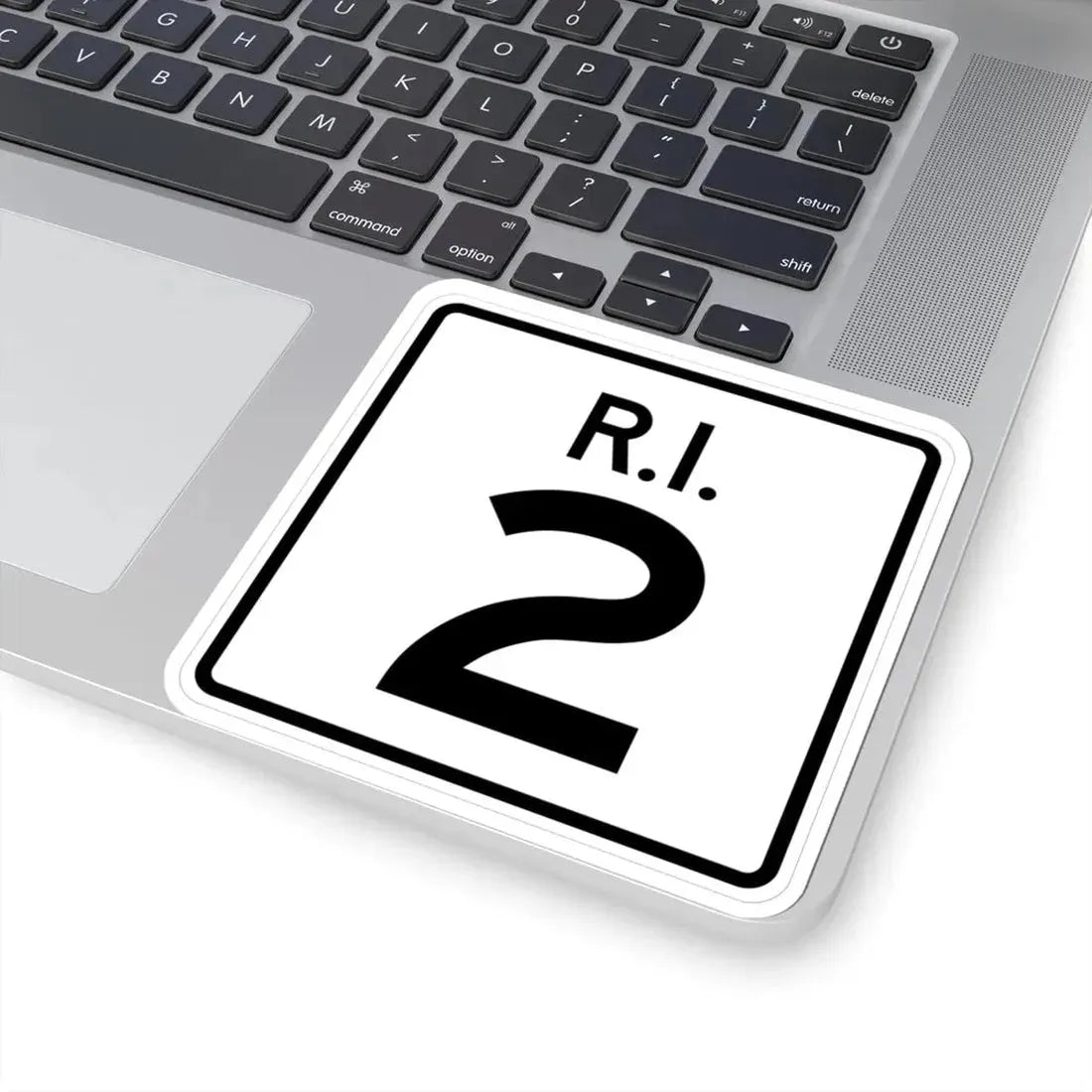 Rhode Island 2 (Rhode Island) (Road Sign) STICKER Vinyl Kiss-Cut Decal - The Sticker Space