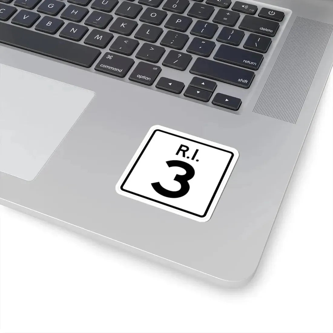 Rhode Island 3 (Rhode Island) (Road Sign) STICKER Vinyl Kiss-Cut Decal - The Sticker Space