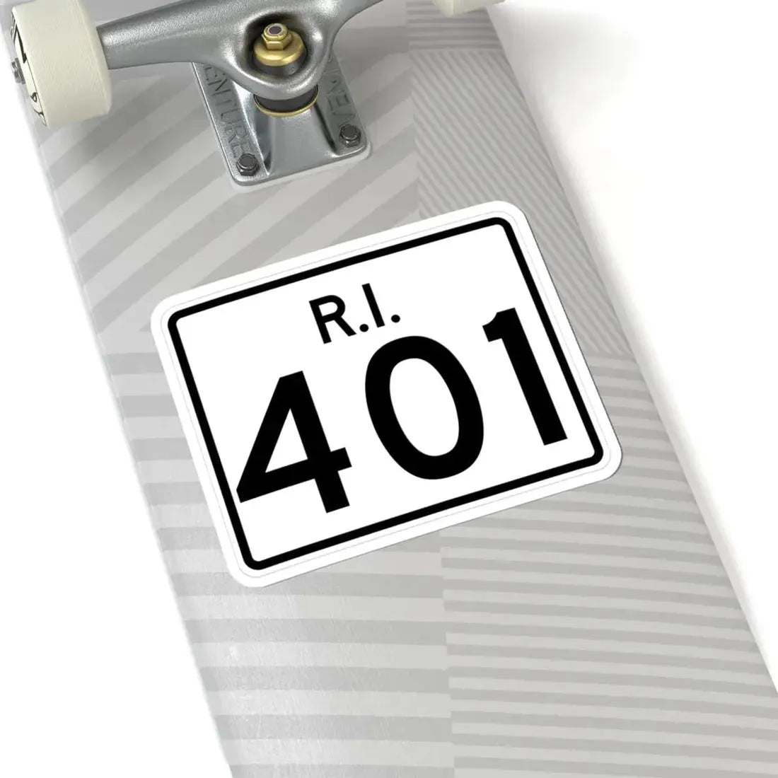 Rhode Island 401 (Rhode Island) (Road Sign) STICKER Vinyl Kiss-Cut Decal - The Sticker Space