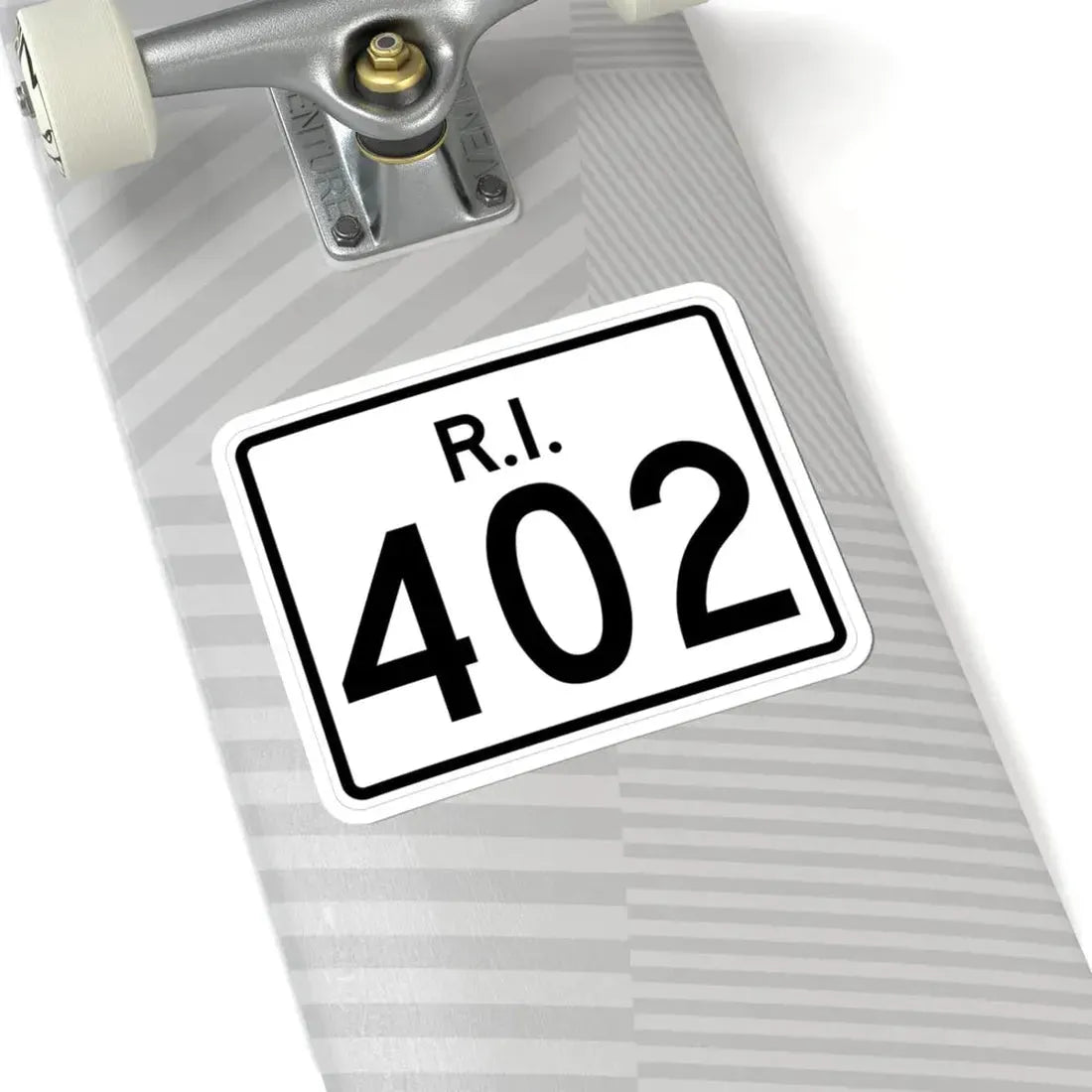 Rhode Island 402 (Rhode Island) (Road Sign) STICKER Vinyl Kiss-Cut Decal - The Sticker Space