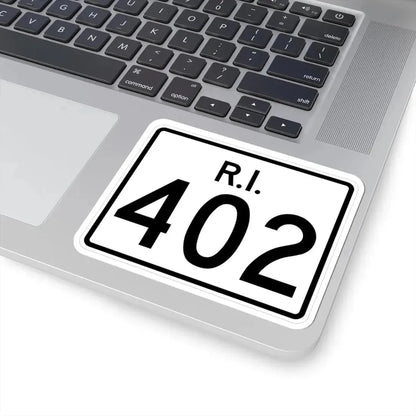 Rhode Island 402 (Rhode Island) (Road Sign) STICKER Vinyl Kiss-Cut Decal - The Sticker Space