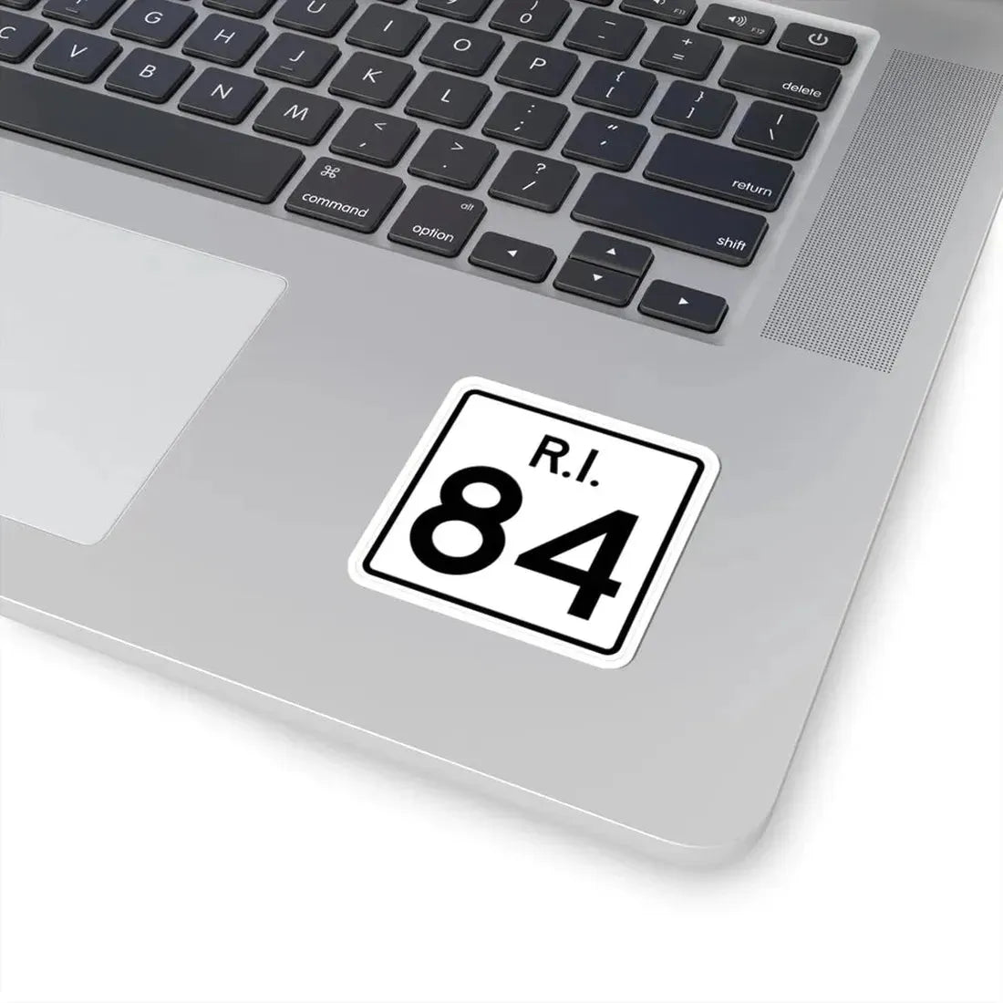 Rhode Island 84 (Rhode Island) (Road Sign) STICKER Vinyl Kiss-Cut Decal - The Sticker Space